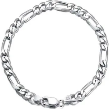 Náramek Majya Stříbrný náramek NOEL 16 cm | šířka 5 mm Ag/; ≤4,55 g 11231