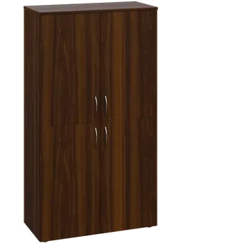 Šatní skříň CN 4 - 84D skříň, 4-dveřová, 1450x800x400, ořech královský