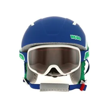 Lyžařská helma Head Mojo Set Blue/Green 328664 Modrá XXS