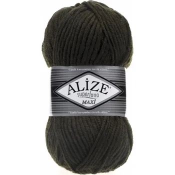 Galanterie Alize Superlana maxi 241 lesní zelená