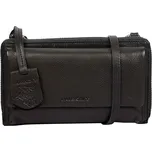 Dámská kožená crossbody kabelka s peněženkou Burkely Katta - černá