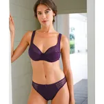 Confidence Lingerie Vyztužená podprsenka, s kosticemi černý rybíz 85E