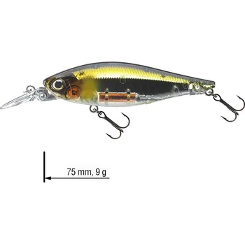 Umělá nástraha Wobler DAIWA Tournament Tightwave Shad - 7,5 cm - See Through Ayu
