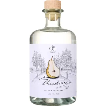 Pálenka Pálenice Bučkovi Bučkova Hruškovice 48% 0,5l