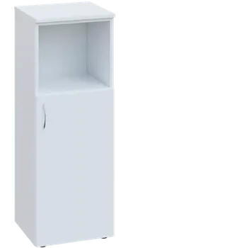 Šatní skříň CN 3 - 4DN skříň, 1-dveřová/nika, pravá, 1100x400x400, bílá