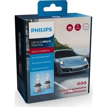 Autožárovka Philips 11005U92X2 Žárovka LED 12V HB3/4 P22d