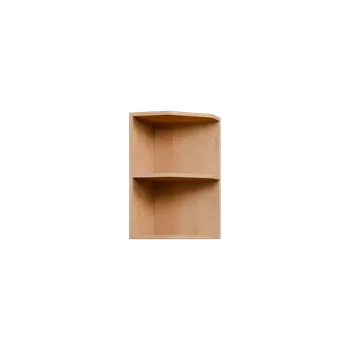 Kuchyňská skříňka KHZ5 - 35 horní skříňka, rohová, policová, levá, 580x350x300, javor horský