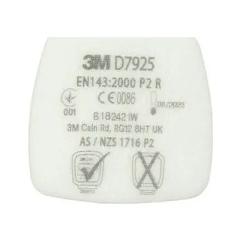 Plynová maska Ardon 3M™, D3125, jeden pár Velikost: UNI