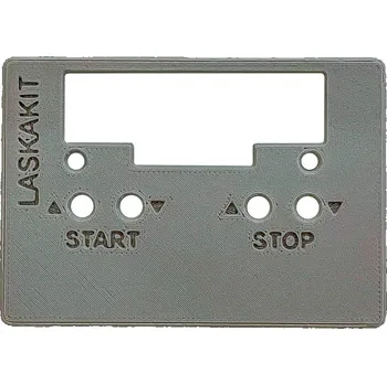 Termostat LaskaKit krabička pro digitální termostat W1401 Šedá