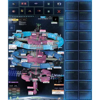 Společenská hra Fox in the Box Zkáza na orbitě: Neoprenová mapa