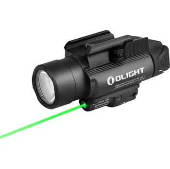 Svítilna Světlo na zbraň Olight Baldr PRO Black 1350lm - zelený laser