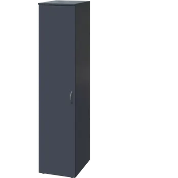 Šatní skříň CST 4 - 41 šatní skříň, 1-dveřová, tyč, levá, 1450x400x600, antracit