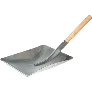 Ruční pozinkovaná lopatka Kramp 220 mm (KP-7120KR) (Kvalitní ruční, pozinkovaná lopatka Kramp s dřevěnou rukojetí, s pracovní šíří 220 mm.)