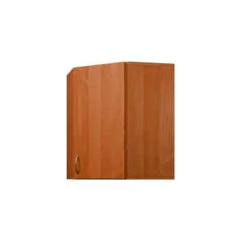 Kuchyňská skříňka CHR - 40 horní skříňka, 1-dveřová, rohová, pravá, 730x600x600, olše jantar