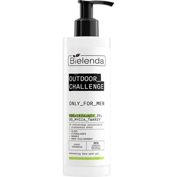 Čistící gel Bielenda Only For Men Outdoor Challenge osvěžující mycí gel na obličej 190ml