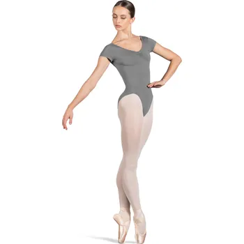 Body Bloch,S krátkým rukávem se žabičkou L4262, šedá S