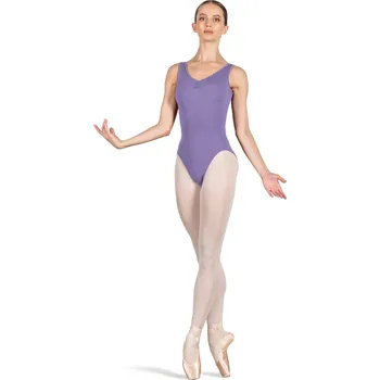 Body Bloch,Na širší ramínka se žabičkou L4255, světlá fialová S