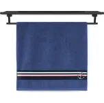 Námořnická osuška 70x140 NORA TISK 450g Kotva noční modrá