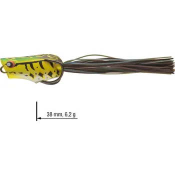 Umělá nástraha Gumová žába DAIWA Steez Chiquita Frog - 3,8 cm - Green Toad