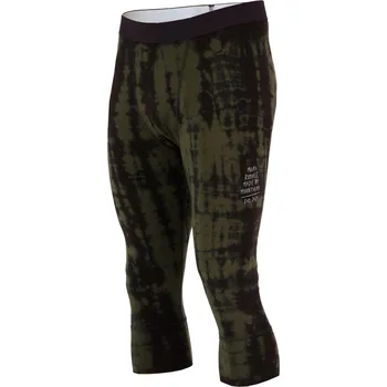 Pánské termo spodky Merino spodky MONS ROYALE CASCADE MERINO FLEX 200 3/4 LEGGING olive tie dye Velikost: S