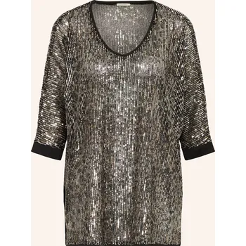 Lilienfels Dámská Halenka S Flitry A 3/4 Rukávem, černá /...