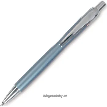 Kuličkové pero ROKI s modrou metalízou