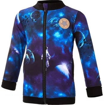 Little Angel mikina podšitá Outlast® - kosmos/modrá royal Velikost: 98