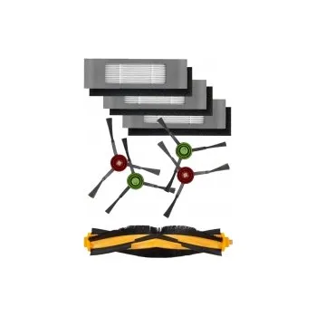 Sada příslušenství pro robotický vysavač HEPA filtry a kartáče k vysavači ECOVACS Deebot T9 Plus sada 8ks