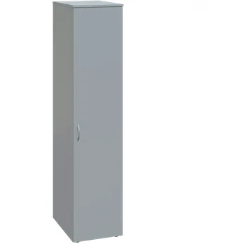 Šatní skříň CST 4 - 41 šatní skříň, 1-dveřová, tyč, pravá, 1450x400x600, šedá