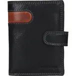 Pánská kožená peněženka SendiDesign Sebastian - černo-hnědá