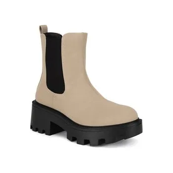 Pracovní obuv Kotníková obuv s elastickým prvkem DeeZee WYL3949-1A Béžová 38