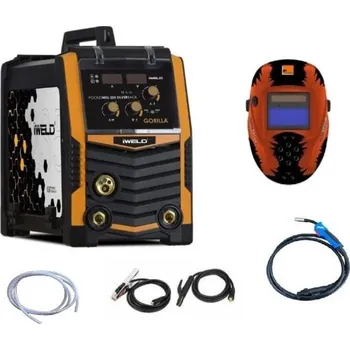 Svářečka iWELD Svářečka PocketMig 235 SilverBack - výhodný SET Varianta: SET 1: svářečka s výbavou v popisu stroje + kukla eco 80POCMIG235