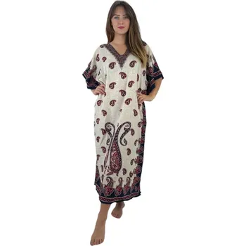 Dámské šaty Šaty,kaftan dlouhý KAPKY RED