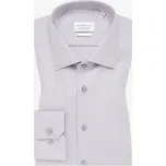 Košile Eterna Comfort Fit Popeline světle šedá velikost: 47, délka rukávu: dlouhý rukáv