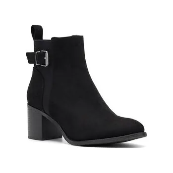 Dámská obuv Polokozačky Clara Barson MYRA WS14438-19 Černá 39