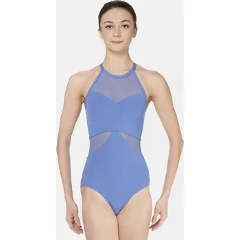 Body Lulli,Baletní trikot se síťkou LUB822, modrá L