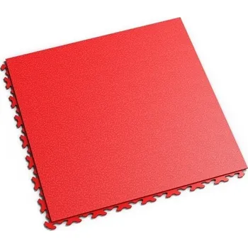 pvc podlaha Dlaždice podlahová Fortelock Machine invisible hadí kůže ROSSO RED