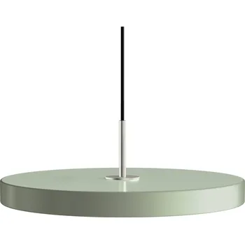 Umage, Závěsná lampa Asteria Plus se stříbrným držákem 43 cm olivová - Formadore