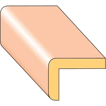 Podlahová lišta Lišta rohová R3 smrk nastavený 25×19×2000 mm, 25 ks/bal.