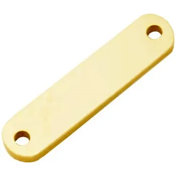 Materiál na výrobu šperku Šperky4U Zlacená ocelová destička 5 x 22 mm - OK1315-GD