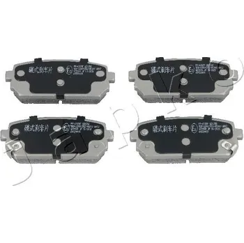 Brzdová destička Sada brzdových destiček, kotoučová brzda JAPKO 51K10