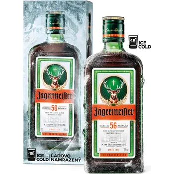 Likér Mast-Jägermesiter SE Jägermeister Kartonek 35% 0.5 l