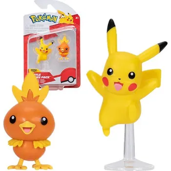 Figurka Pokémon akční figurky Pikachu a Torchic - 5 cm