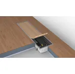 Konvektor podlahový Boki InFloor F1S 250×1300×110 mm s ventilátorem 24 V DC