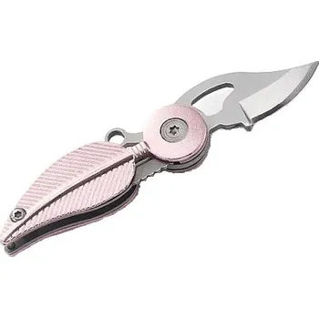 kapesní nůž Damano Zavírací mini nůž SR402 Barva: Růžová