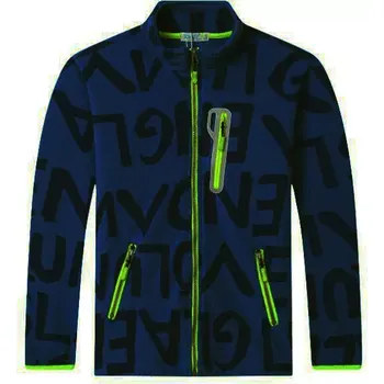 Chlapecká mikina Chlapecká flísová mikina Kugo FM0331 tmavě modrá