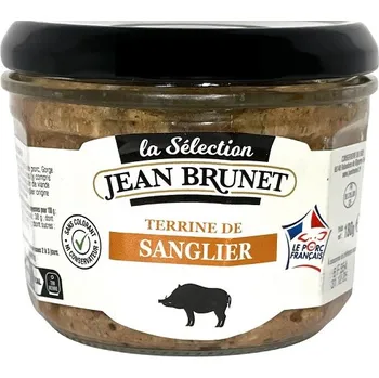 paštika a pomazánka Jean Brunet Kančí terina Premium Selection, 180g