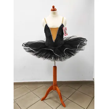 Dětský overall Happy Dance,Kostým trikot s balerínou ET041, černá 104-116