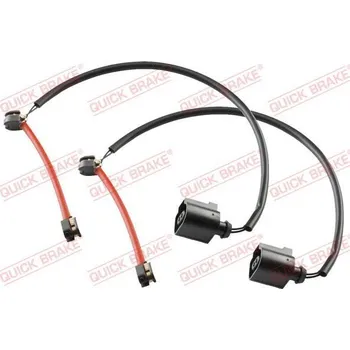 Brzdová destička Výstražný kontakt, opotřebení obložení QUICK BRAKE WS 0225 A QB