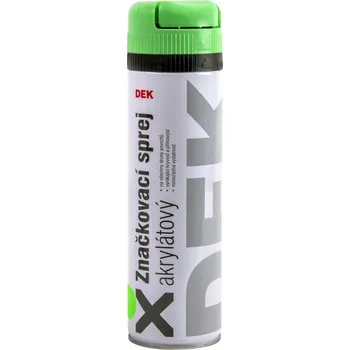 Stavební chemie Sprej značkovací DEK zelený, 0,5 l